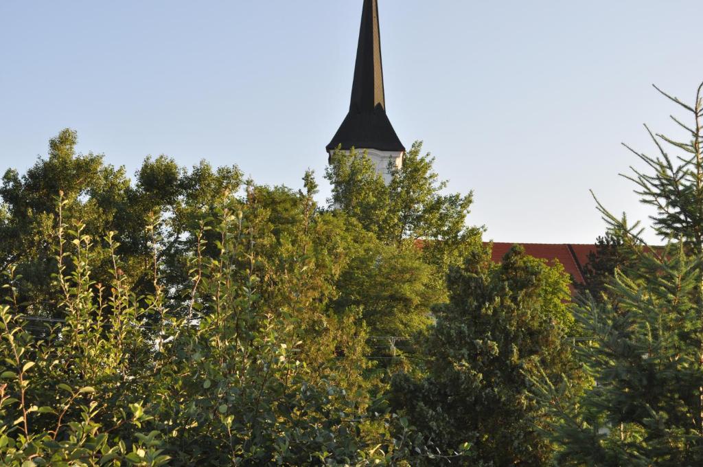 エステルゴムにあるSzent György Vendégházの木陰教会の尖塔