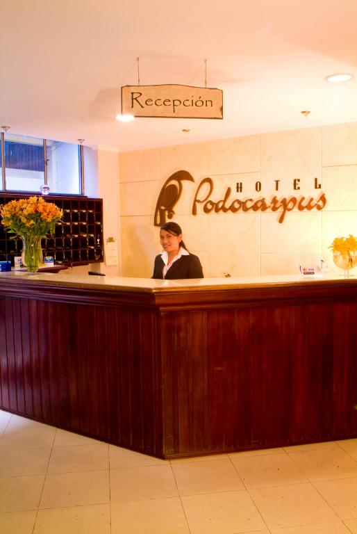 Vstupní hala nebo recepce v ubytování Hotel Podocarpus