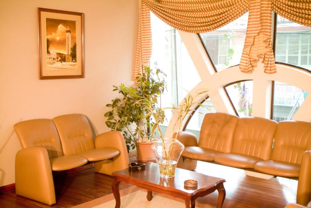Posezení v ubytování Hotel Podocarpus