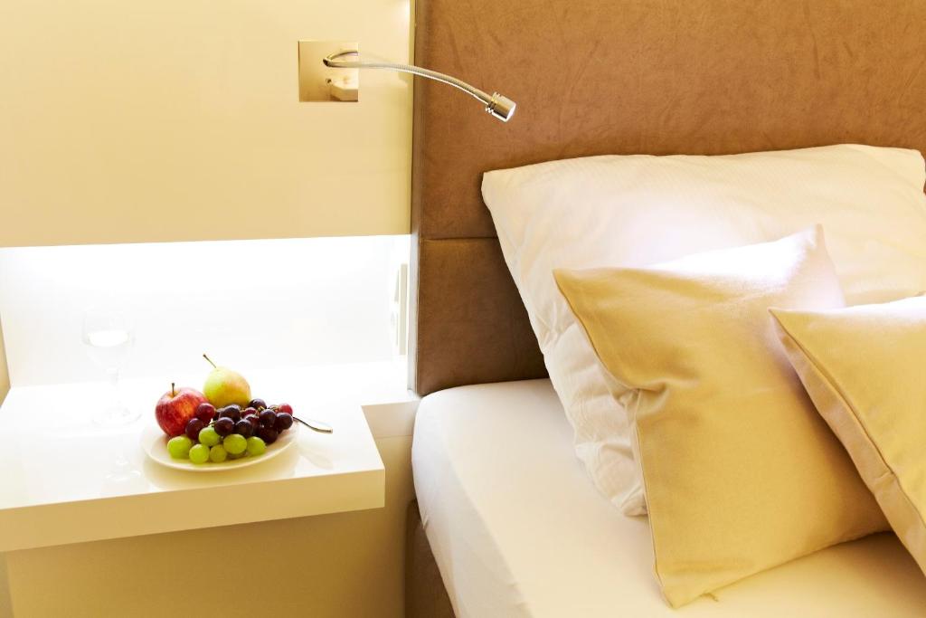 Postel nebo postele na pokoji v ubytování Landhotel Sonne