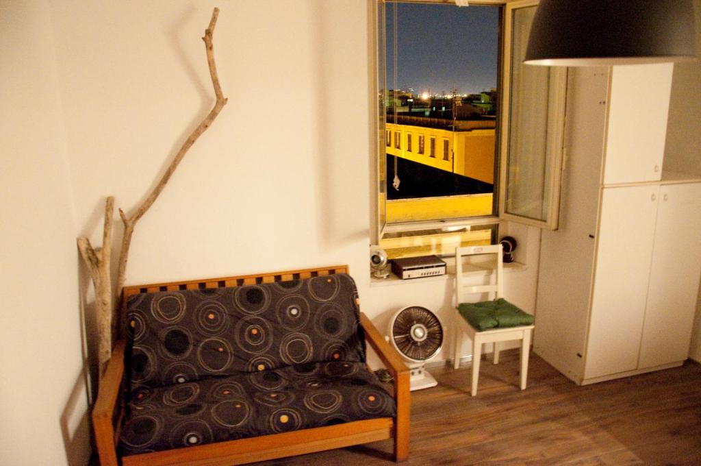 Część wypoczynkowa w obiekcie BEACHBAR Apartment in Rome