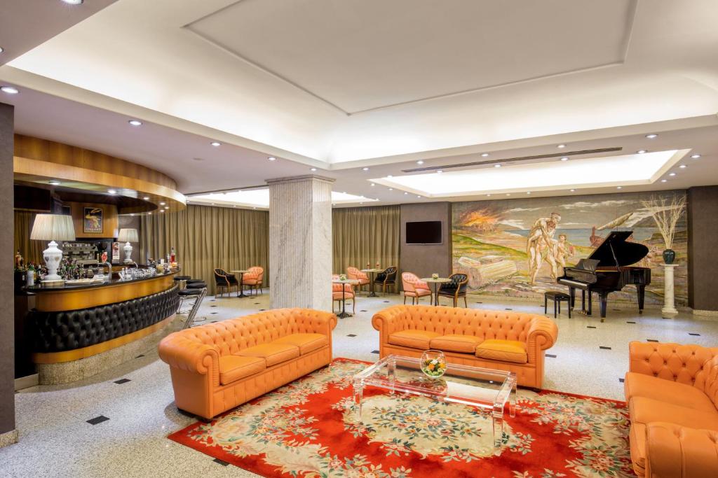 Posezení v ubytování Enea Hotel Pomezia