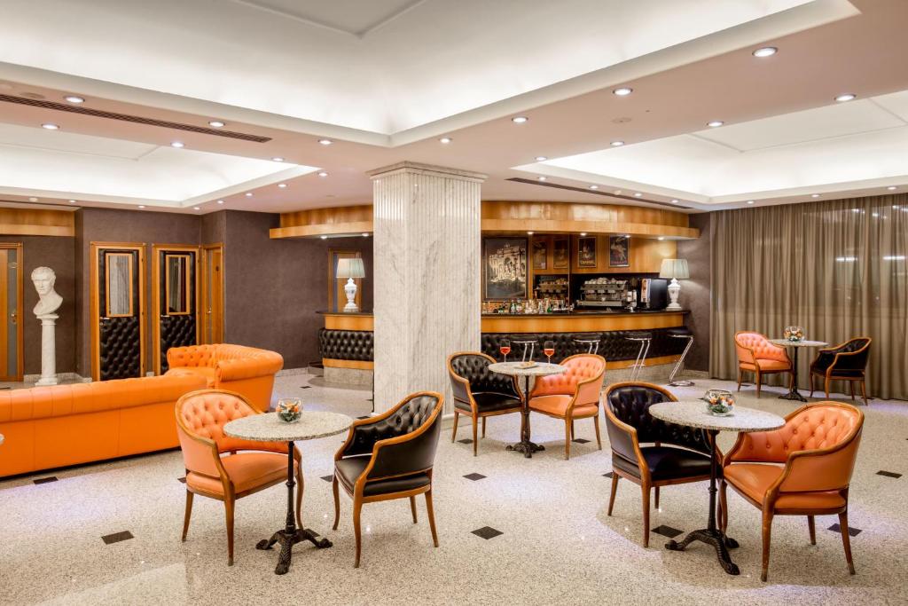 Posezení v ubytování Enea Hotel Pomezia