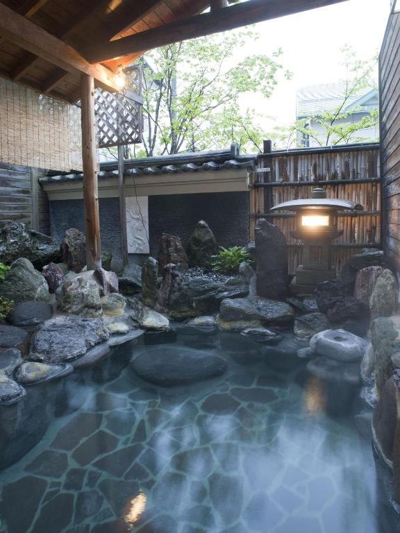 Bazén v ubytování くさつのお宿 清重館 Kiyoshigekan 素泊りの宿 nebo v jeho okolí