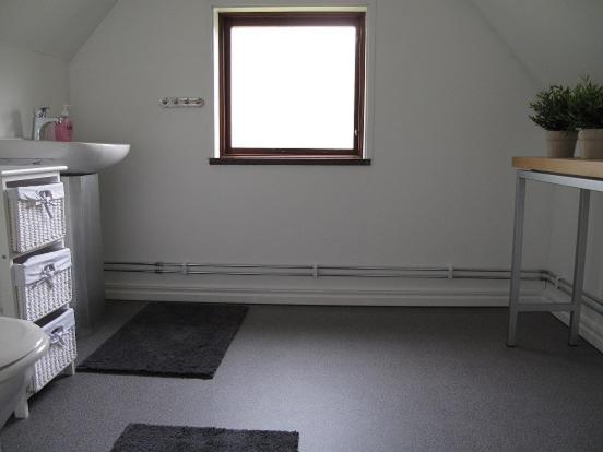 Kuchyň nebo kuchyňský kout v ubytování Smedsgården