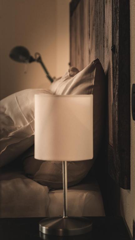 Postel nebo postele na pokoji v ubytování Porta delle Farine