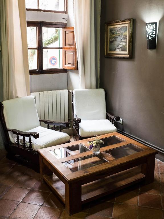 Posezení v ubytování S´Hostal d´Esporles