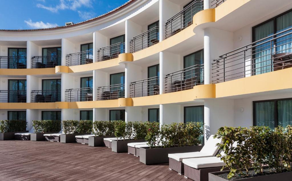 Balkón nebo terasa v ubytování Terra Nostra Garden Hotel