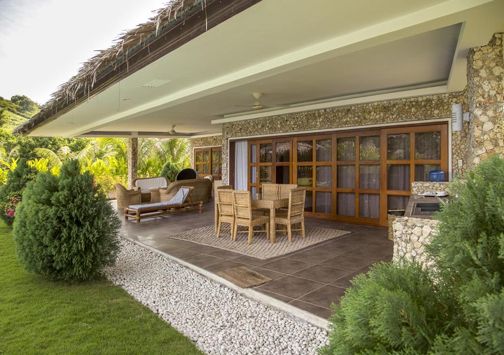 Zahrada ubytování Les Maisons D'Itac