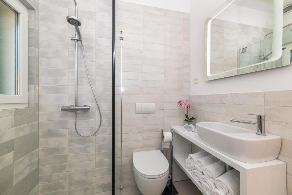 Kúpeľňa v ubytovaní Villa Eni