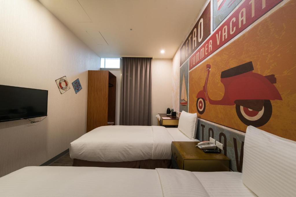 Skyone Hotel - Superior-Zweibettzimmer