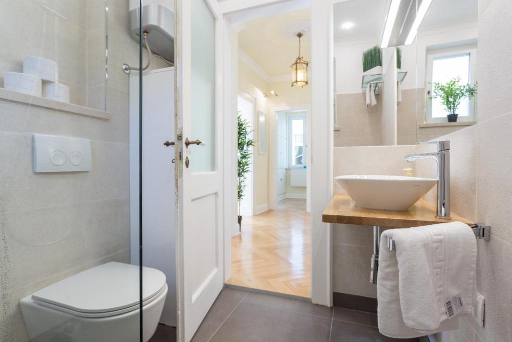 Kúpeľňa v ubytovaní Villa Palmera