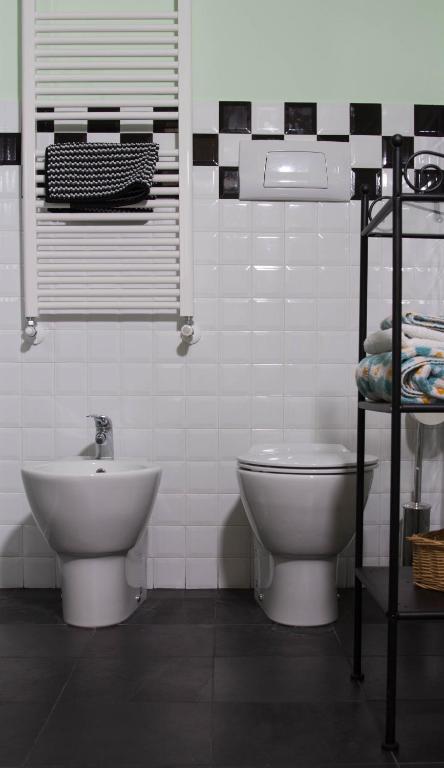 Koupelna v ubytování La Casetta B&B
