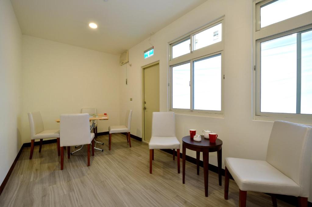 Posezení v ubytování Hoya Resort Hotel Chiayi