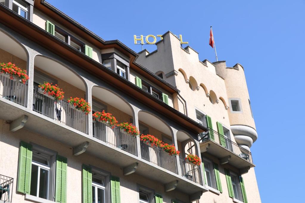 Budova, kde se hotel nachází