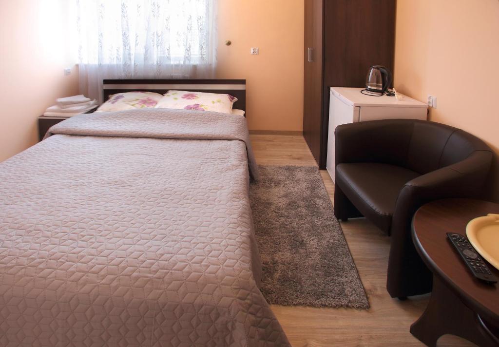 Posteľ alebo postele v izbe v ubytovaní Kompleks Perła