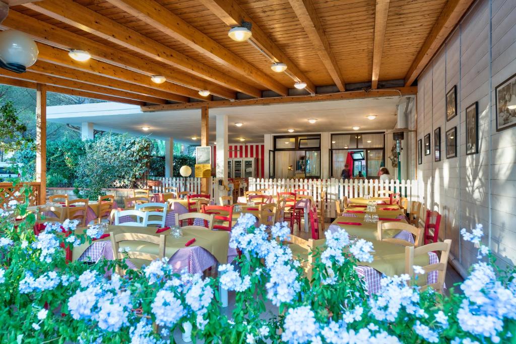Restaurace v ubytování Camping Village Mareblu
