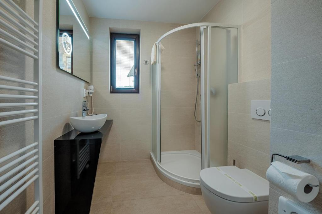 Koupelna v ubytování Village Resort Hanuliak Apartmany