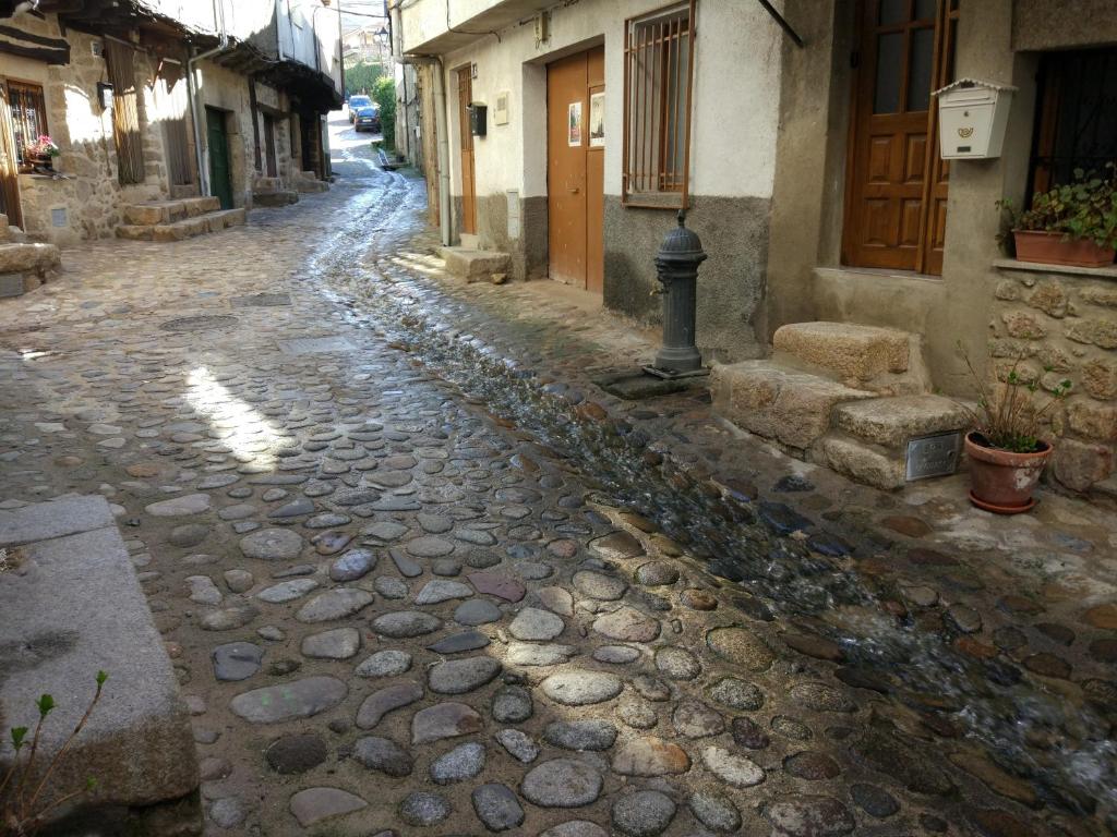 The surrounding neighborhood or a neighborhood close to the country house