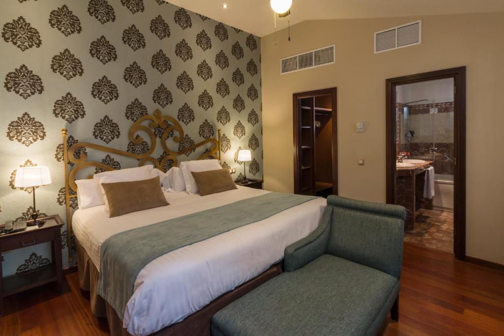 Posteľ alebo postele v izbe v ubytovaní Laguna Nivaria Hotel & Spa
