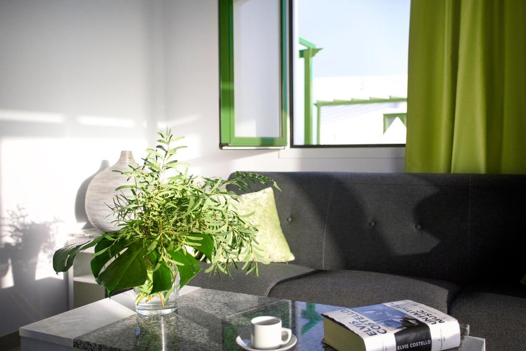 Posezení v ubytování Apartamentos El Guarapo