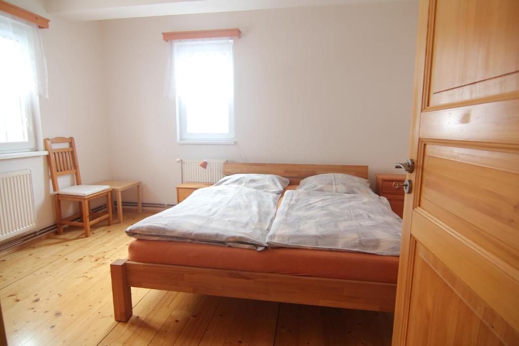 Postel nebo postele na pokoji v ubytování Hotel Restaurant Svejk