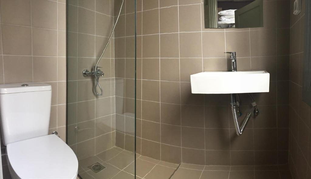 Kúpeľňa v ubytovaní Nubian Hostel