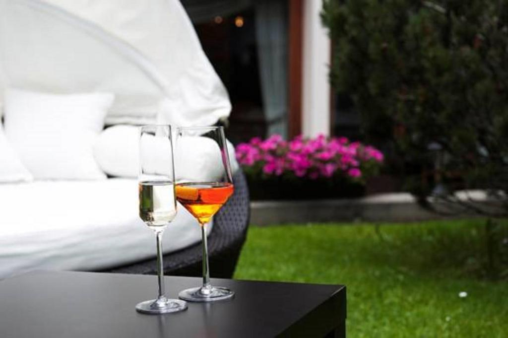 Nápoje v ubytování Hotel Quellenhof Leukerbad