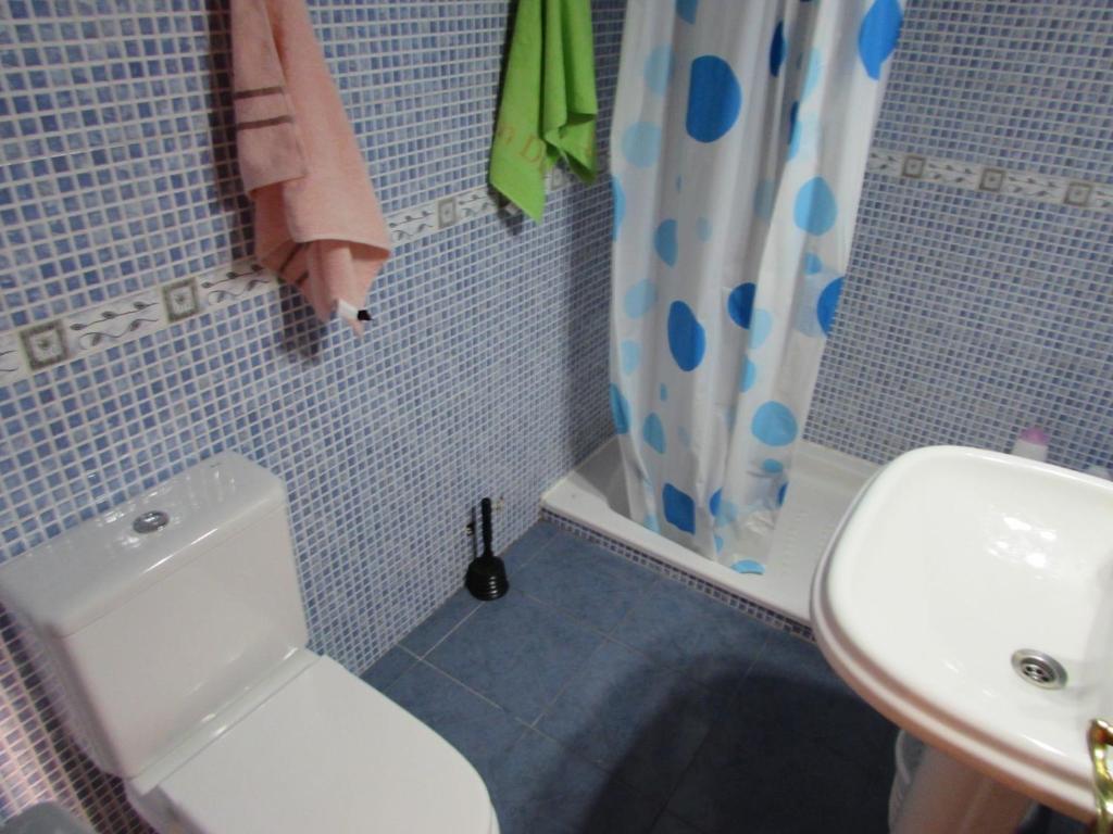 Koupelna v ubytování ALEGRIA ID120