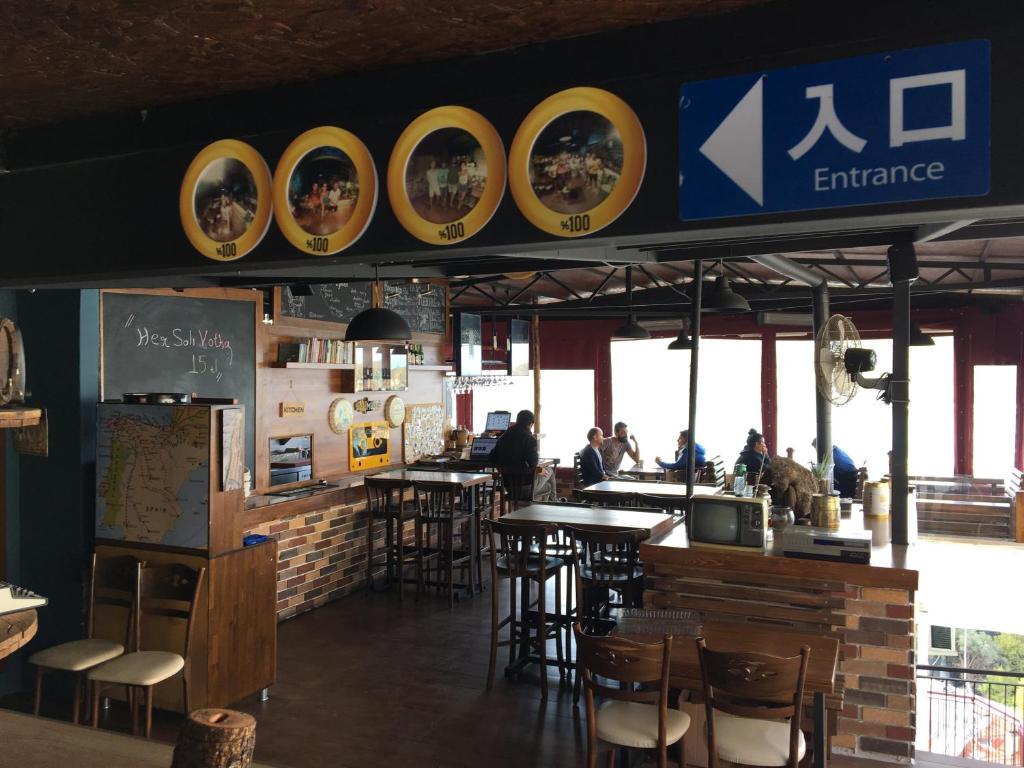 Restaurace v ubytování El Camino Hostel & Pub