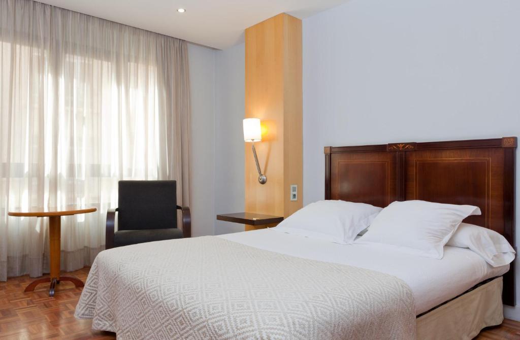 Cama o camas de una habitación en Hotel Don Curro