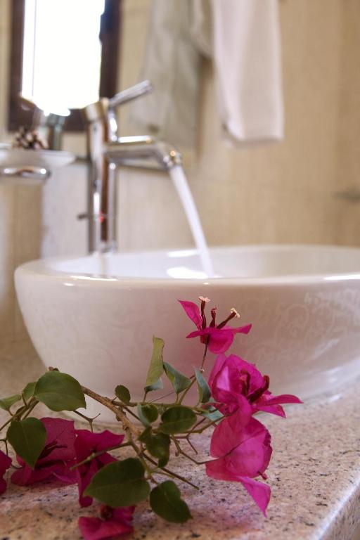 A bathroom at Il Viaggio Verde