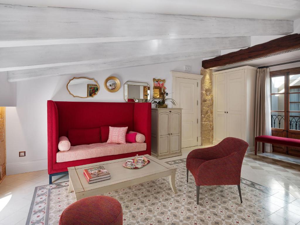 Posezení v ubytování Hotel Gloria de Sant Jaume