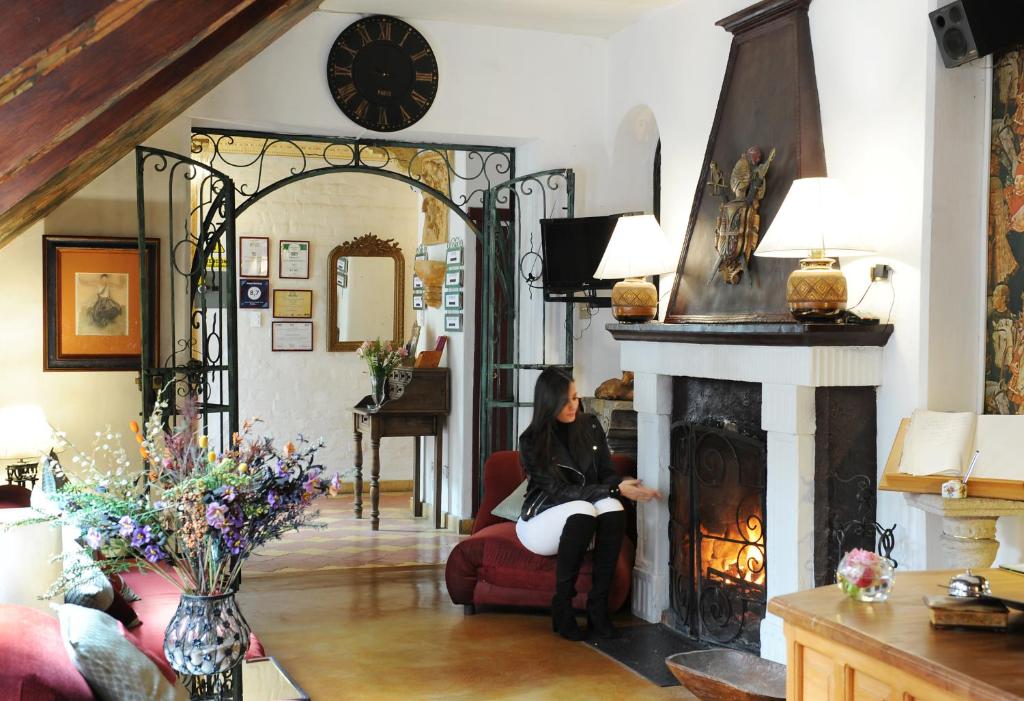 Posezení v ubytování Boutique Hotel Antinea