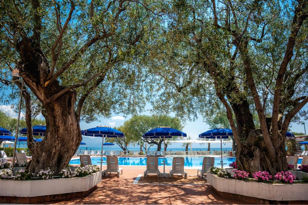 Basen w obiekcie Hotel Torre Oliva lub w pobliżu