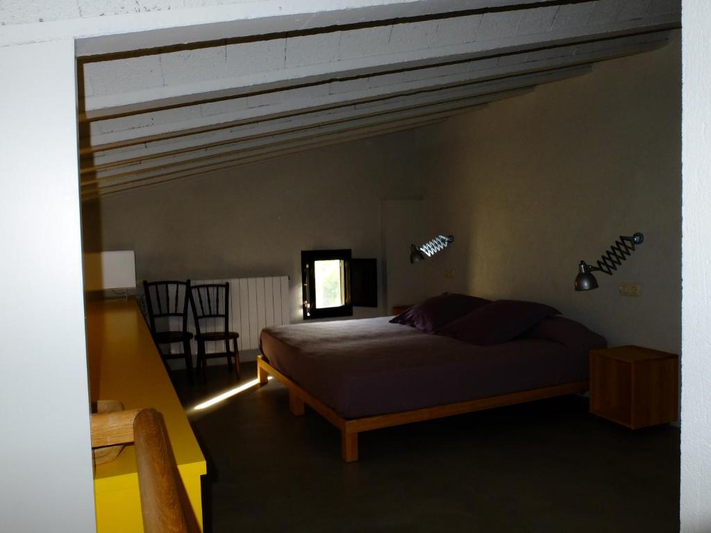 Cama o camas de una habitación en Ca L'Olier