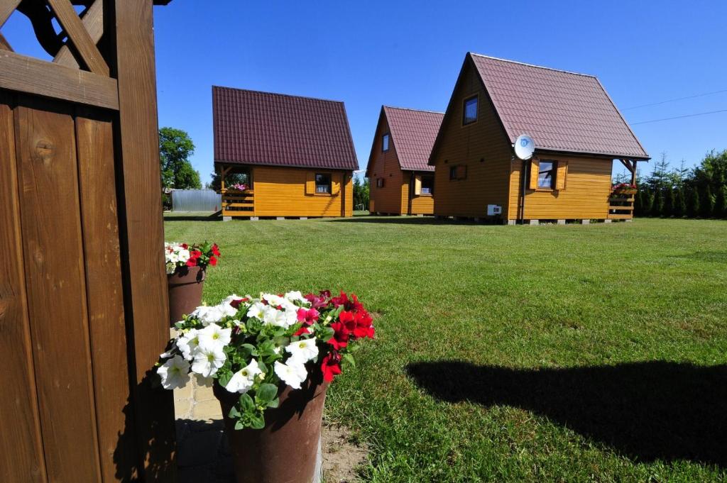 Zahrada ubytování Domki Nadia