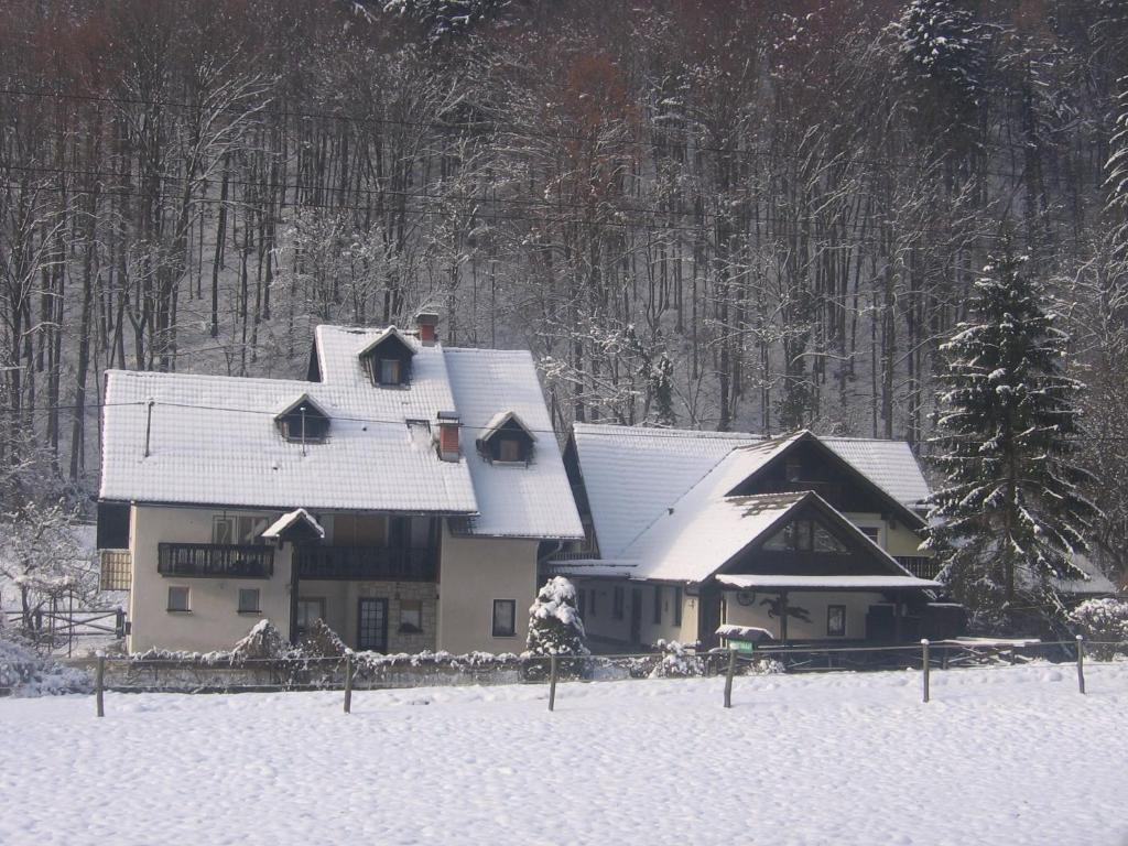 Apartments Gubanec v zimě