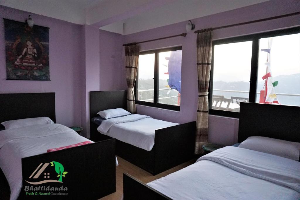 Bhattidanda Fresh & Natural Homestay - Quarto Triplo Com Banheiro Privativo Externo