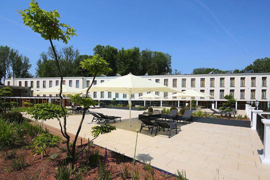 Zahrada ubytování Schlosspark Mauerbach - Adults only