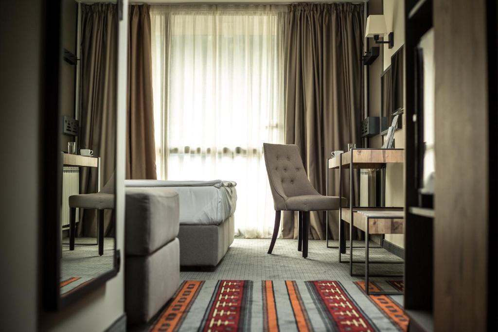 Rila Hotel Borovets - Superior Double Room Park Blick