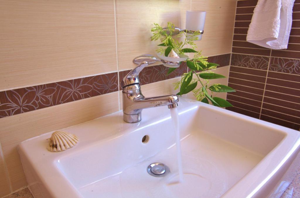 A bathroom at Il Viaggio Verde