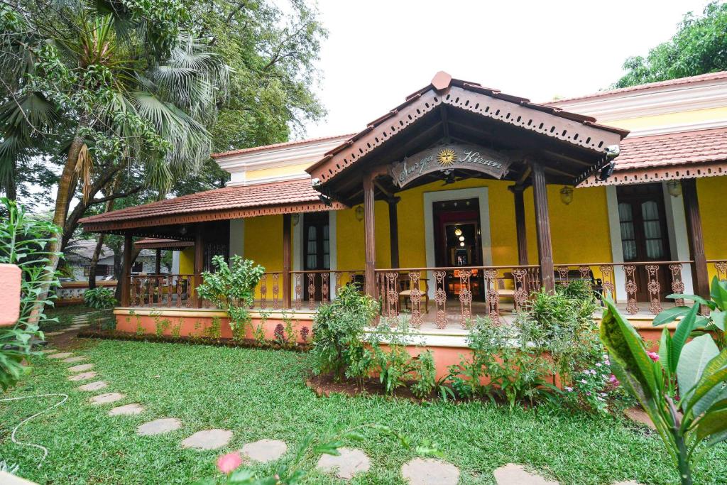Zahrada ubytování Surya Kiran Heritage Hotel