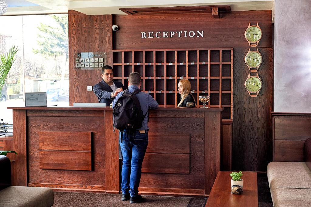 Vstupní hala nebo recepce v ubytování Platinum Image Hotel