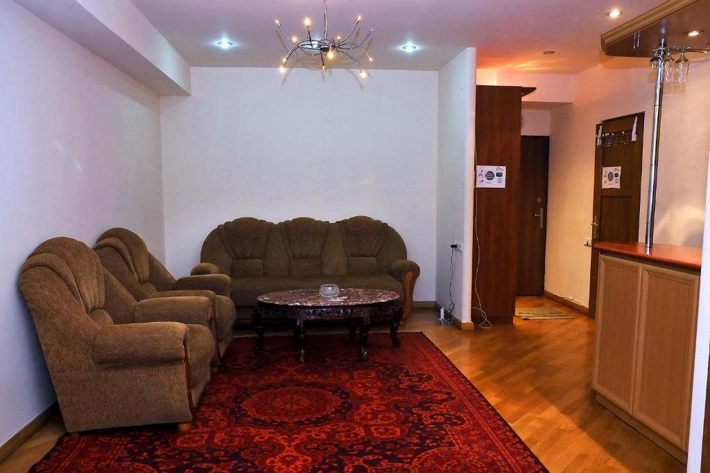 Posezení v ubytování MGA Hostel & Tours