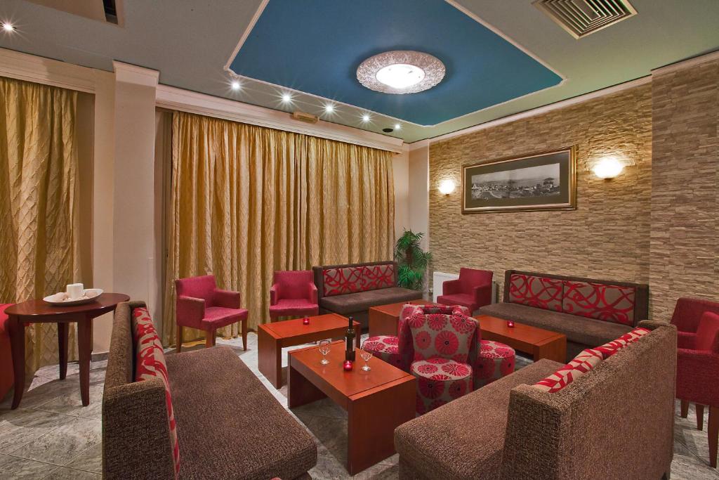 Posezení v ubytování Epidavria Hotel