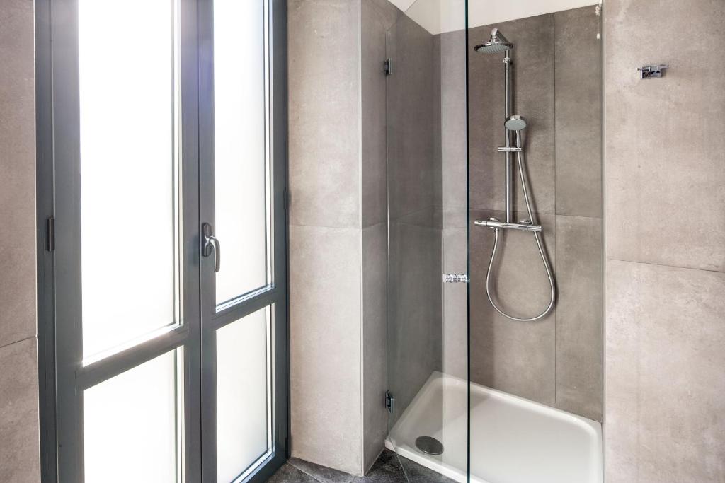 Koupelna v ubytování Spice Hotel Milano