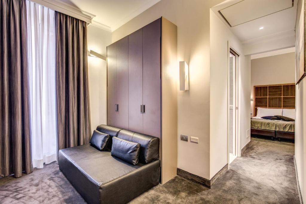 Postel nebo postele na pokoji v ubytování Hotel Trevi - Gruppo Trevi Hotels