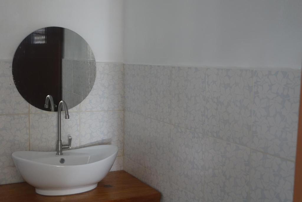Koupelna v ubytování La Sirenita