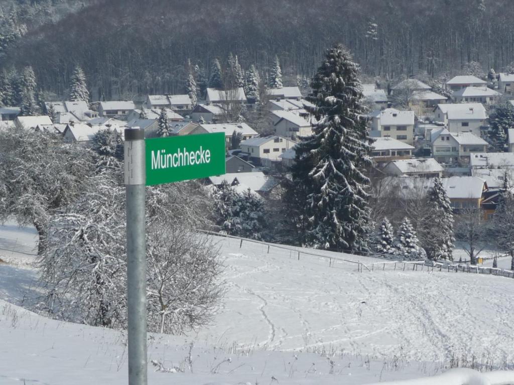 Haus Weschke v zimě